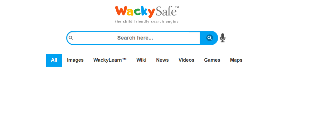 WackySafe search engine