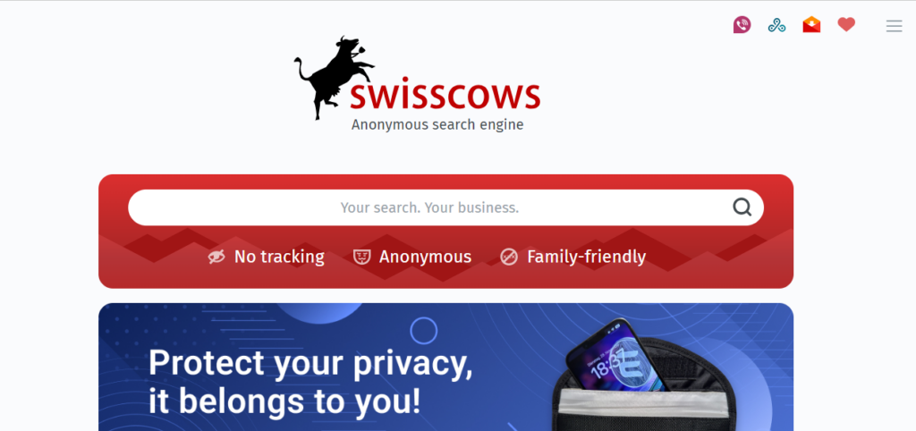 swisscows search engine