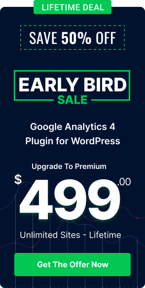 Analytify Earlybird Sale LifeTime Offer Unlimite Sites