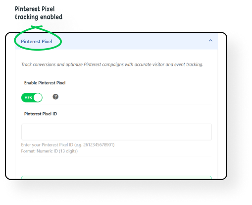 Pinterest Pixel Integration