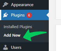 add new plugins in the WordPress