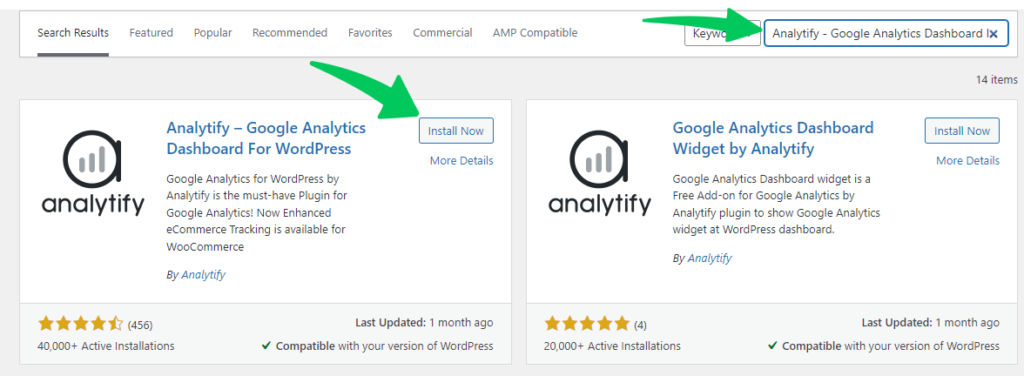 install google anallytify free version