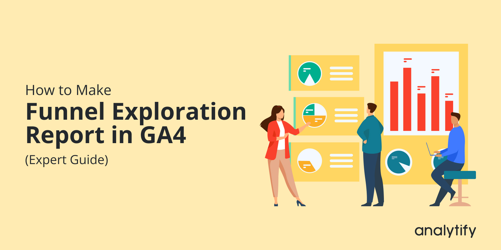 How to make funnel exploration report in GA4