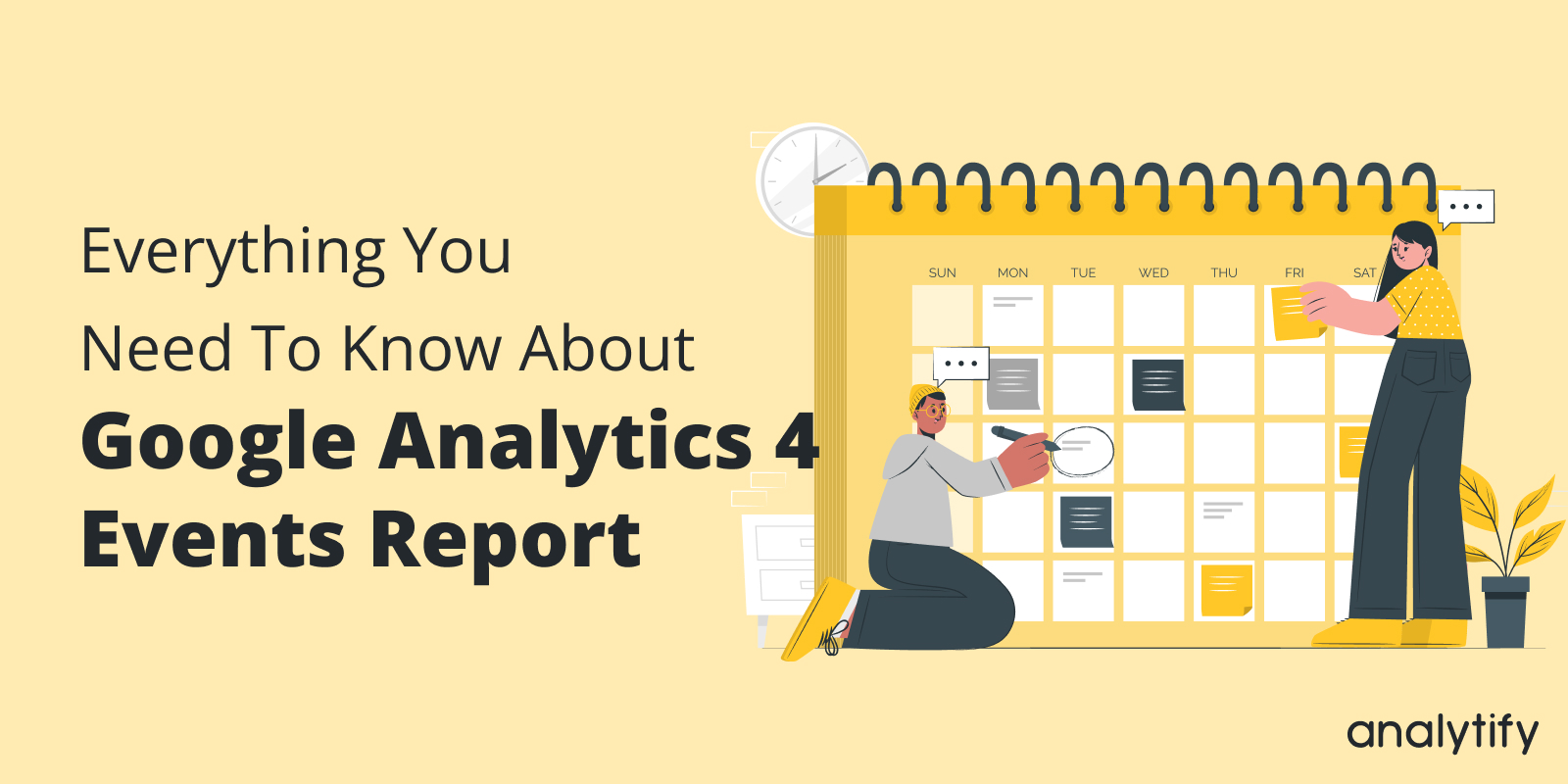 Google Analytics 4 Events Report