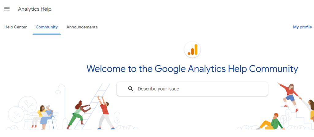 Google analytics help community