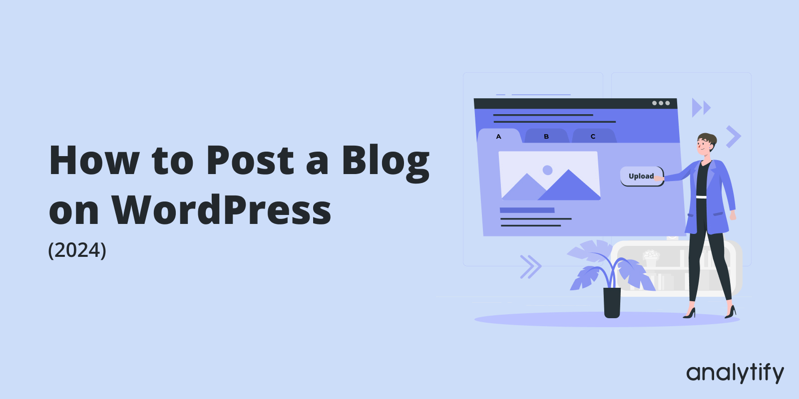 How to post a blog on WordPress