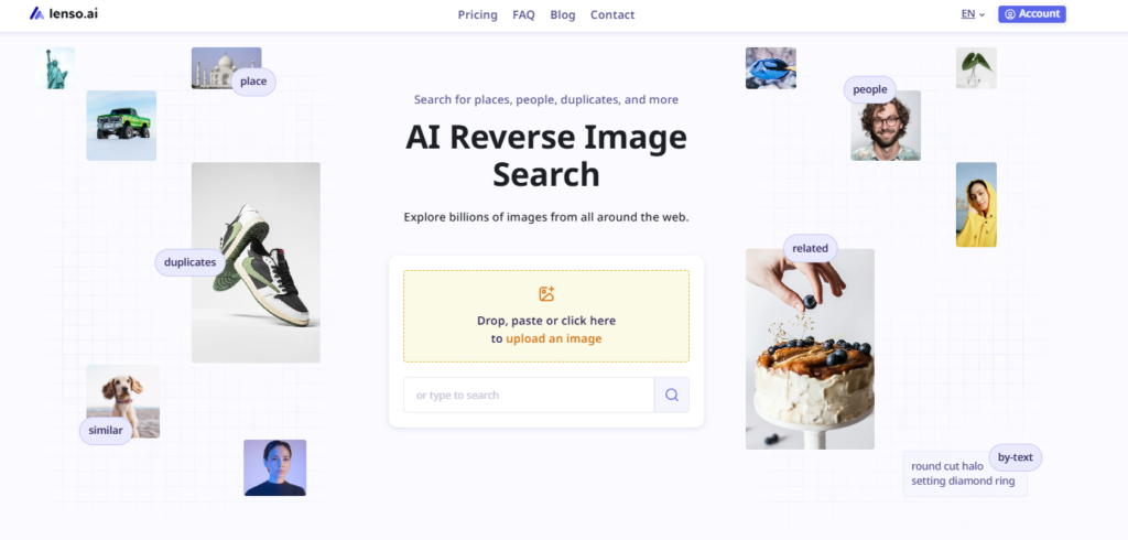 lenso.ai image search