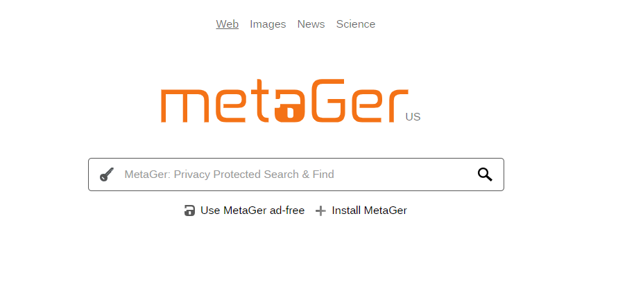metager Search engine