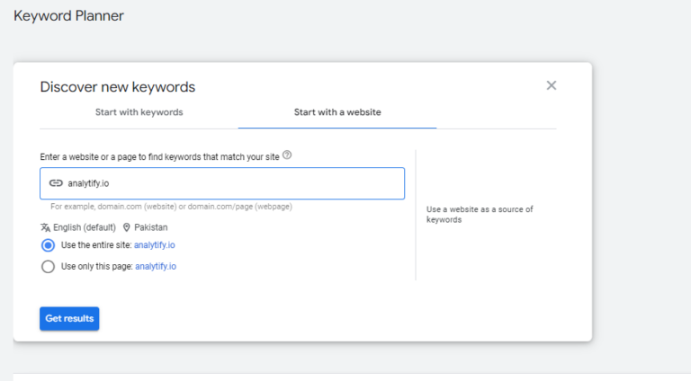 How To Use Google Keyword Planner Without Creating An Ad