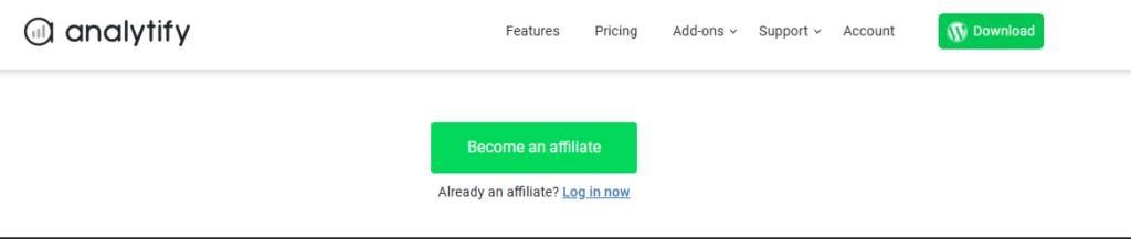 analytify affiliate program