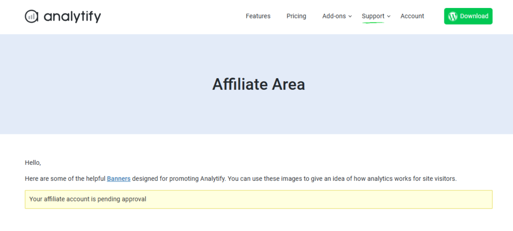 Analytify affiliate marketing program