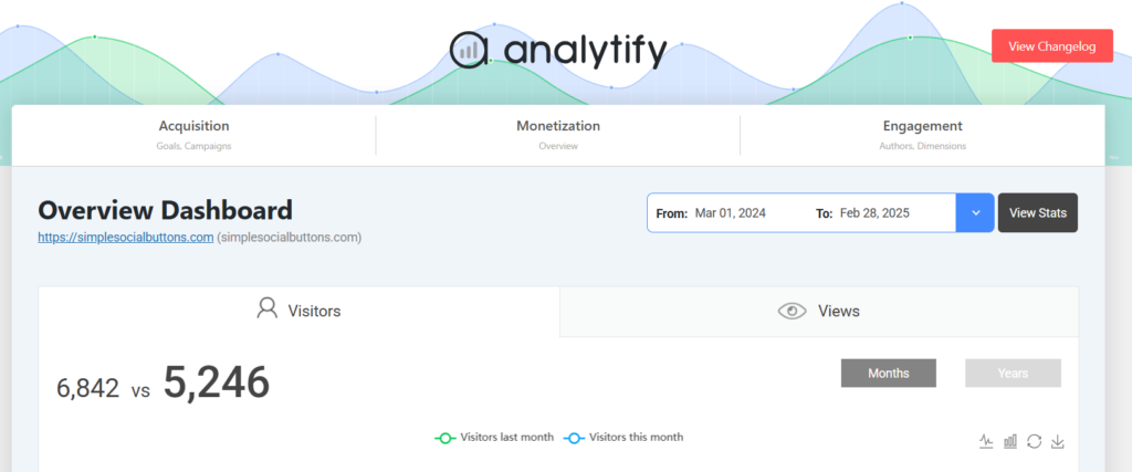 Hide specific navigation tab in analytics reports