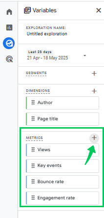 Add Metrics