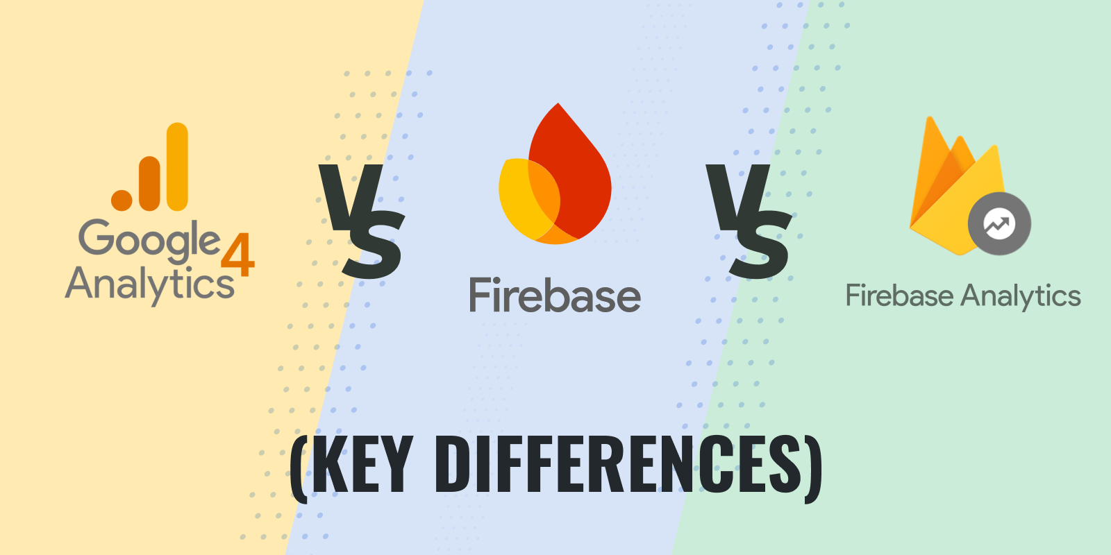 GA4 vs Firebase vs Firebase Analytics