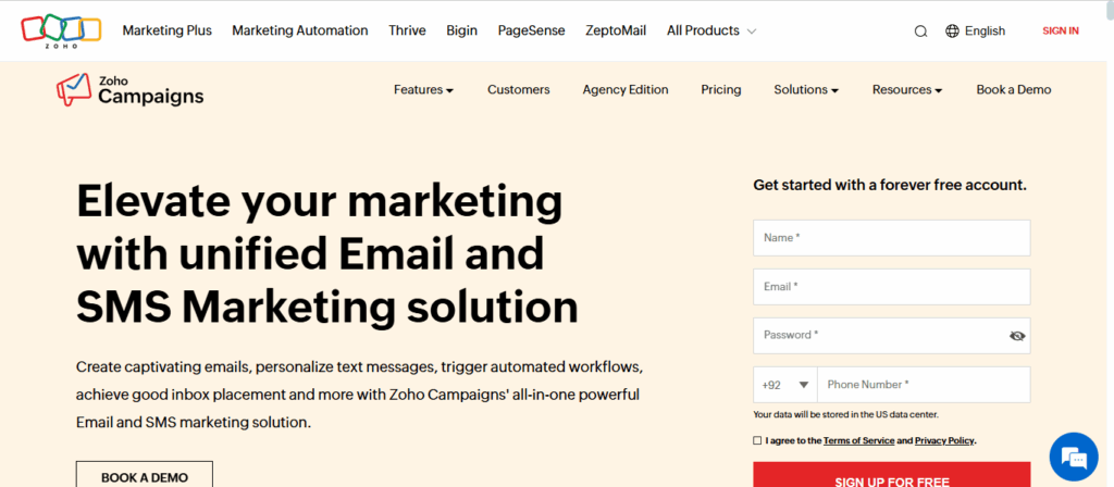 ZohoCampaigns - Email Tracking Tool