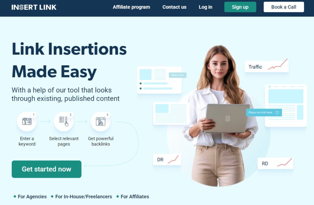 INSERT.LINK Backlink services