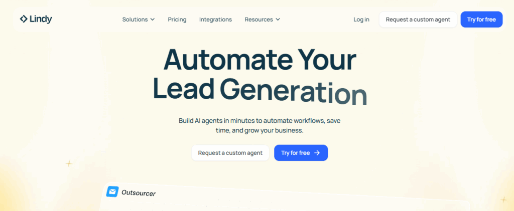 AI Voice bot Lindy 