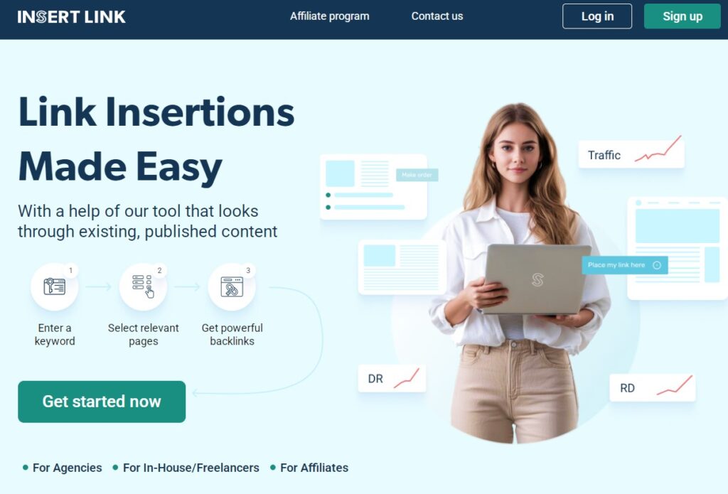 INSERT.LINK    - Link building tool