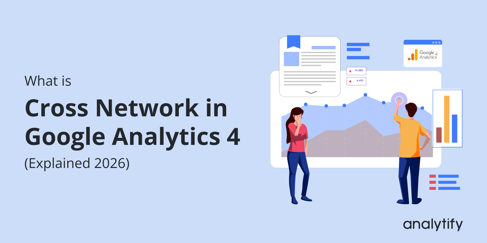 What is cross network in Google Analytics