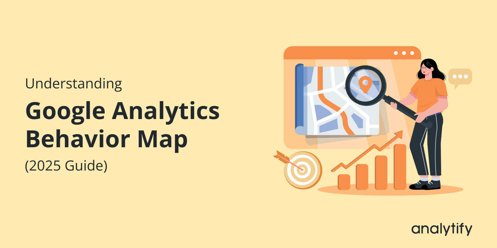 Google Analytics behavior map