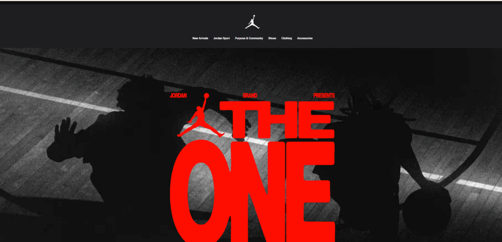 Nike jordan microsite campaign for microsite vs landing page 