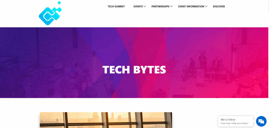 Techbytes landing page for microsite vs landing page