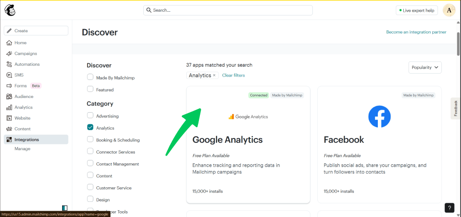 Add GA4 integrations for how to create an email newsletter Add GA4 integrations for how to create an email newsletter