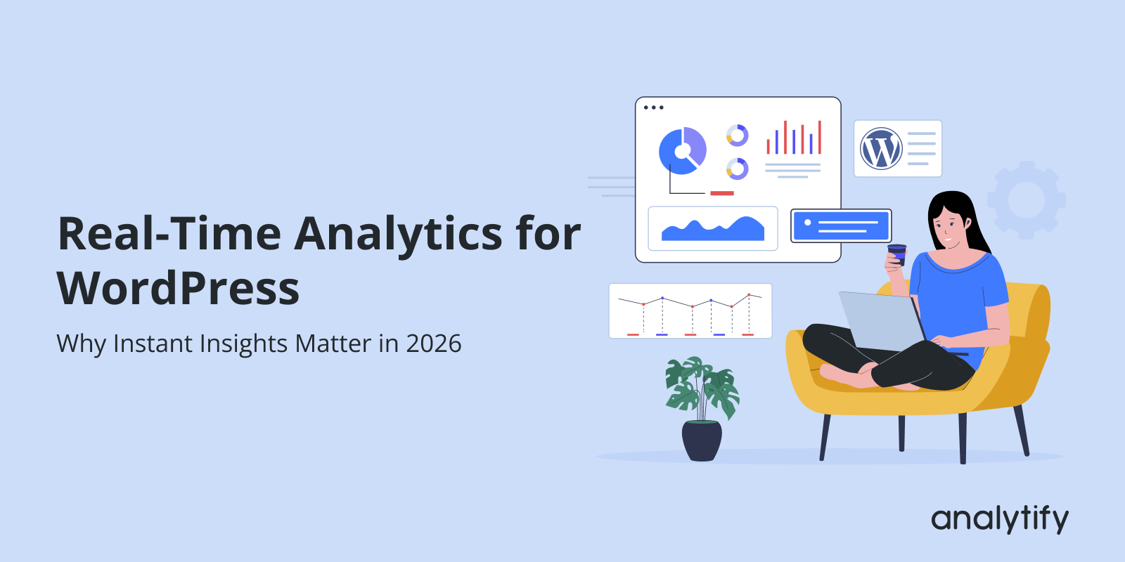 WordPress real-time analytics