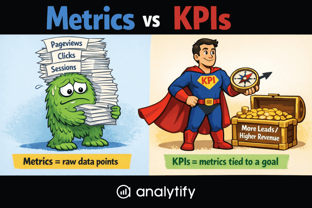 Website KPIs vs Metrics