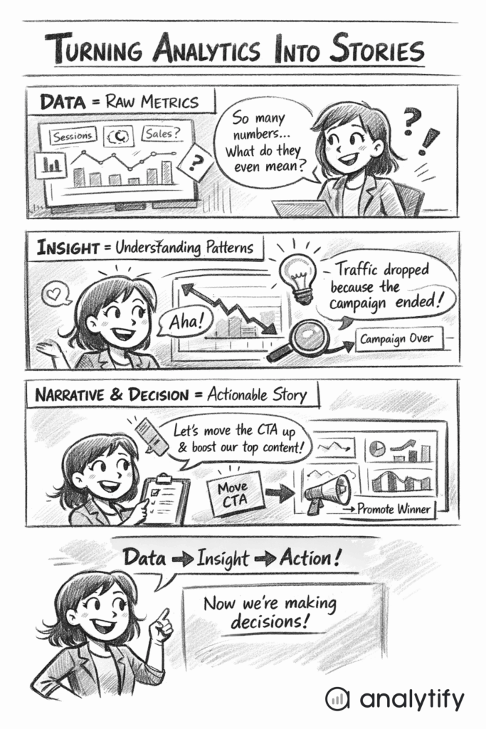 Data storytelling with Analytics