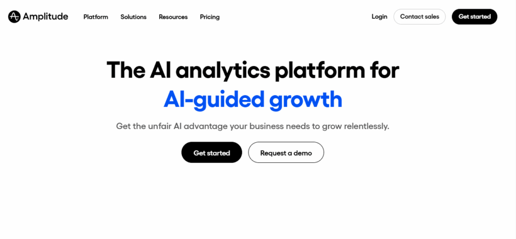 Dashboard of Amplitude Dashboard of Amplitude